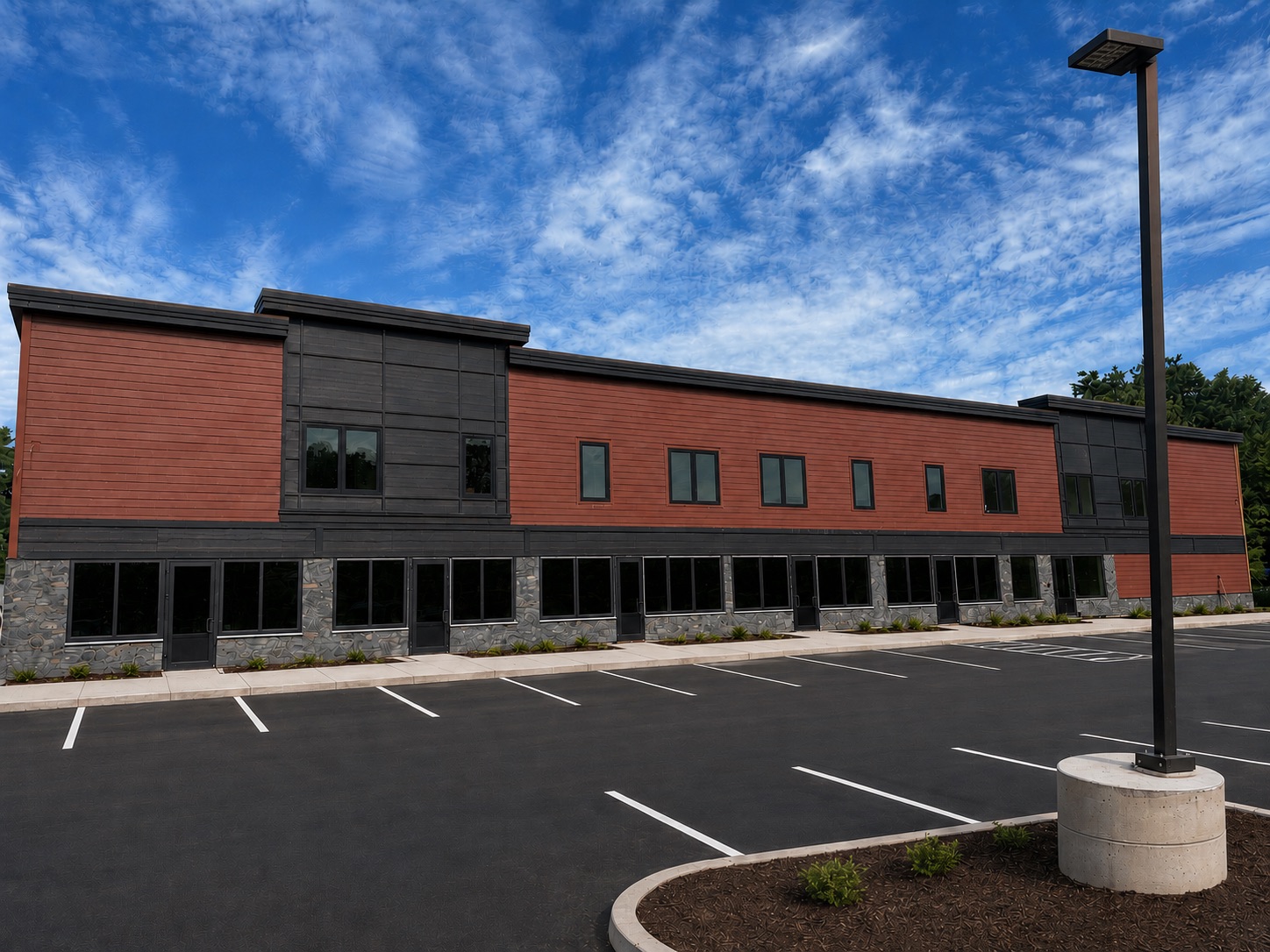 Exterior photo of Prospect Square at 427 Farmington Avenue, Plainville, CT